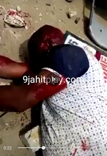 Man Burnt Alive For Disrupting Election In Lagos (Video)