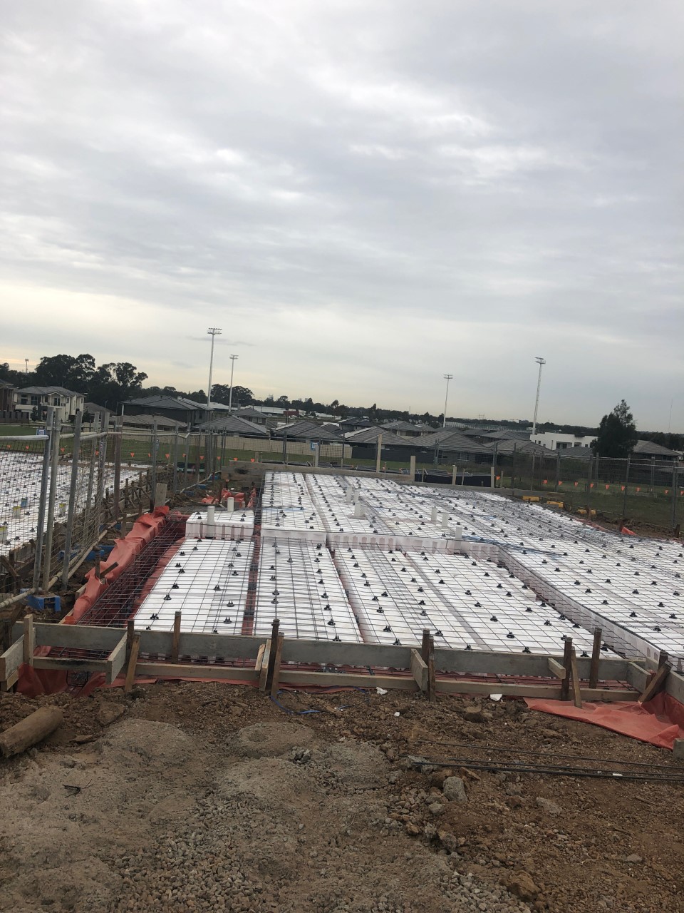 Boxing Done Concrete Pour Ready For Friday