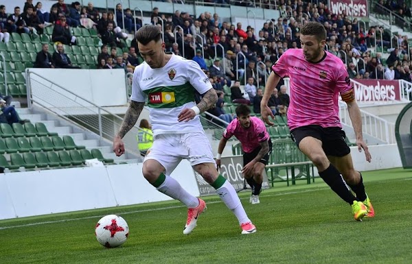 El Elche pierde a Josan ante el Málaga