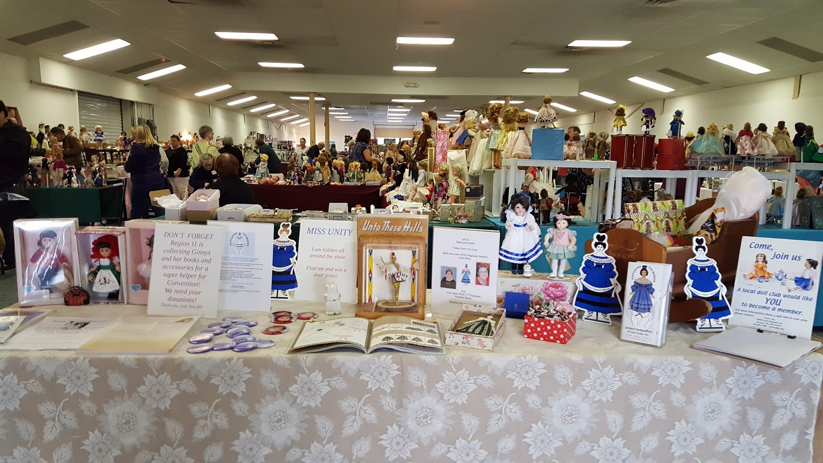 The One Sixth Scale Dollhouse Christmas Doll & Teddy Bear show in