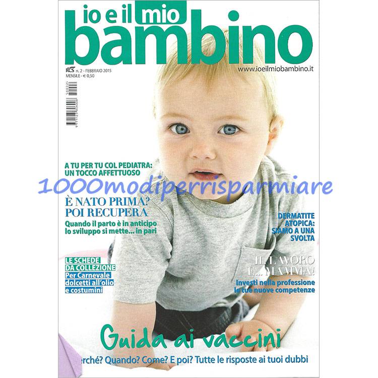 Fasciatoio da viaggio omaggio con “Io e il mio bambino” ~ 1000 modi per