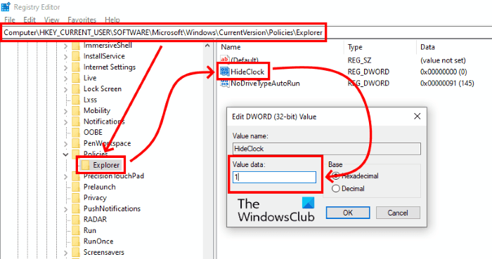 非表示再表示時計とdate_regedit