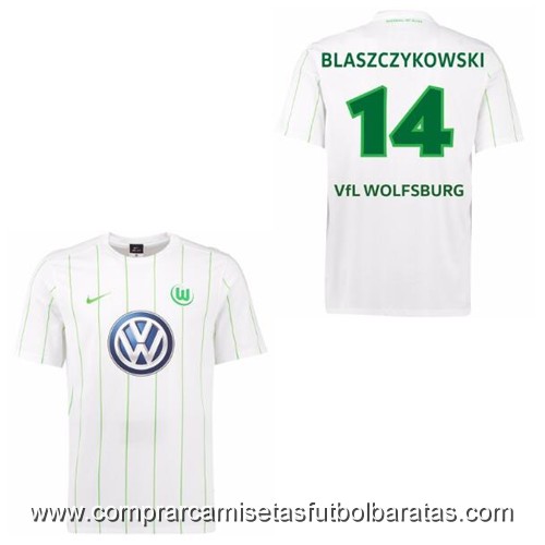 Camisetas de futbol baratas 2016: Camiseta BLASZCZYKOWSKI del Wolfsburg ...