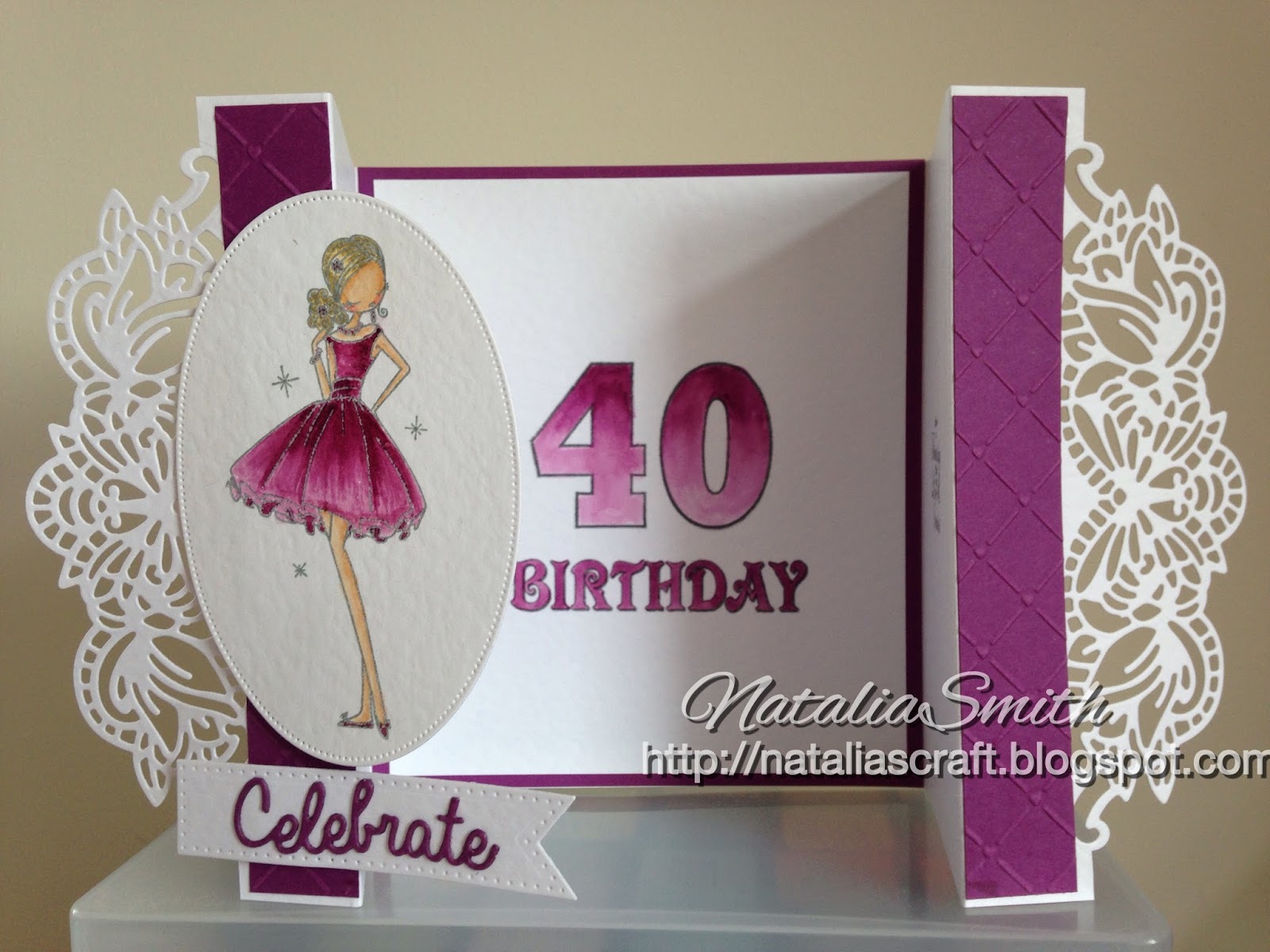 Nataliascraft : Celebrate, 40th Birthday