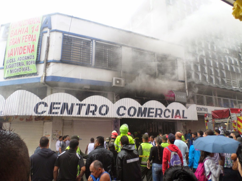 INCENDIO EN EL CENTRO DE CALI EL CENTRO DE CALI