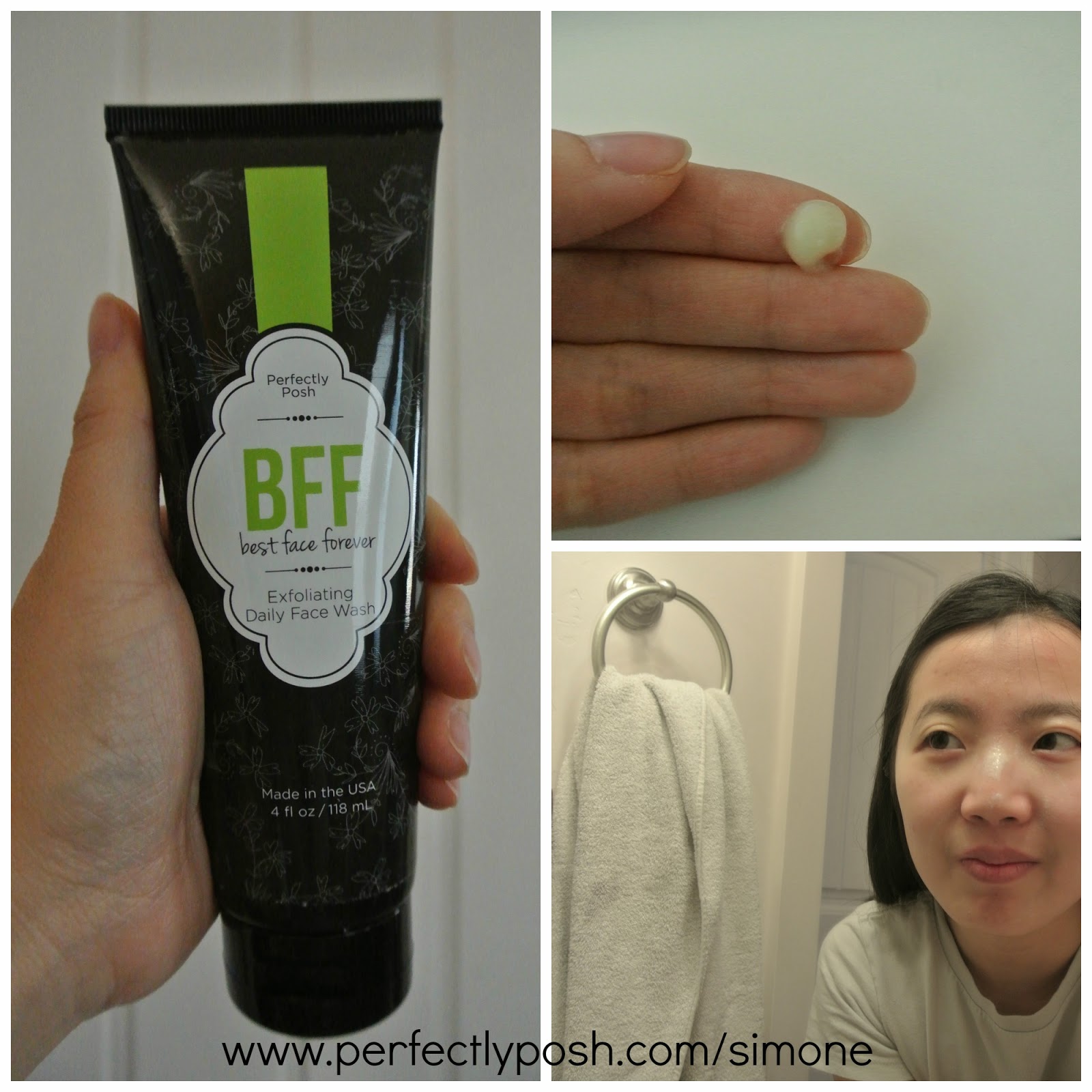 Posh by Simone Review The BFF Exfoliating Daily Face Wash AKA The