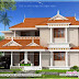 Awesome elevation of Kerala style house