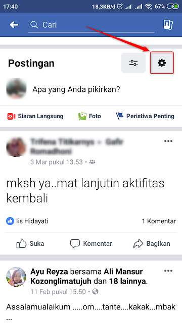 Cara Menghapus Semua Postingan di Facebook