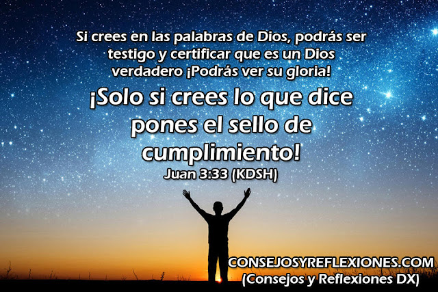 Ver para creer VS Creer para ver (Devocional cristiano: Jn 3:33) Ver para creer VS Creer para ver