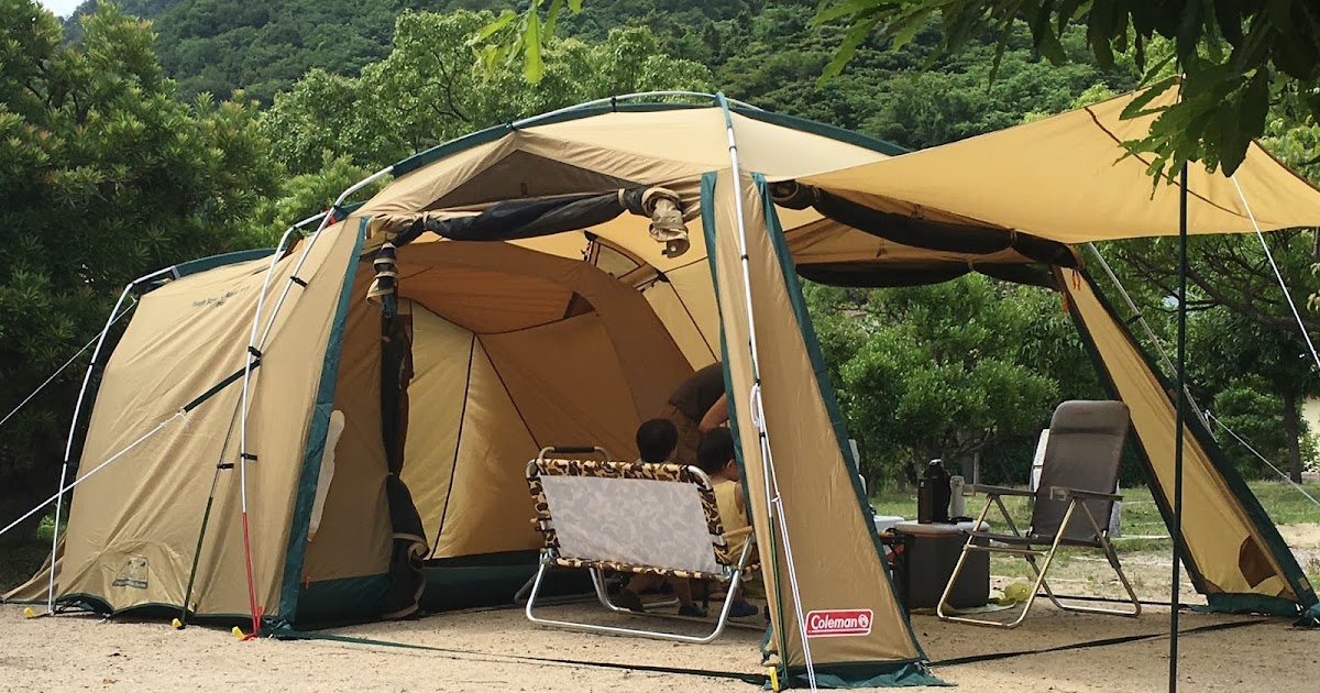 Coleman☆タフスクリーン2ルームハウス|広島でキャンプはじめます！
