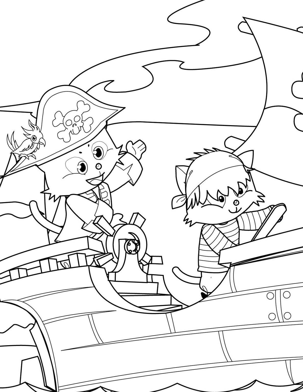 Blog Creation2 10 Pirates Coloring Pages To Print And Drawing For Your Blog Creation2 10 Pirates Coloring Pages To Print And Drawing For Your
