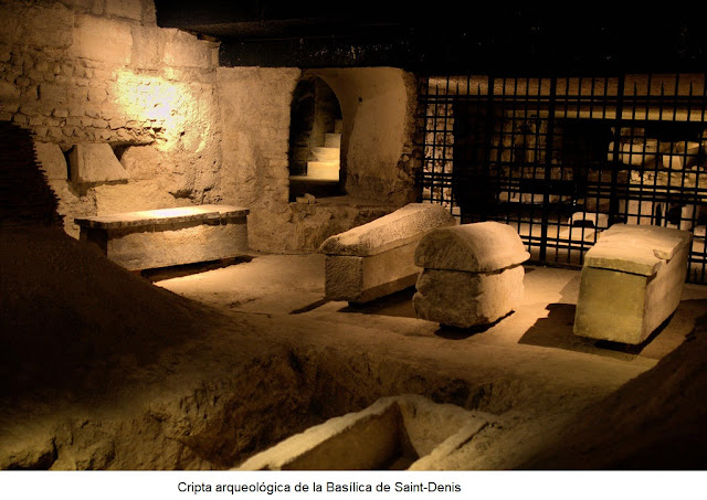 Cripta arqueológica de la Basílica de Saint-Denis