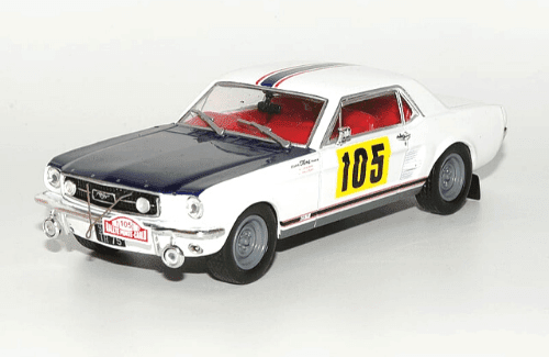 Les voitures de Johnny Hallyday Ford Mustang GT 390 1967 1:43