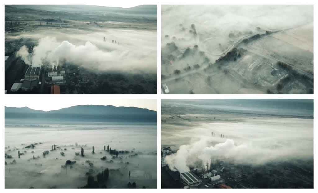 Luftverschmutzung in Skopje verschärft Gesundheitskrise Proteste in