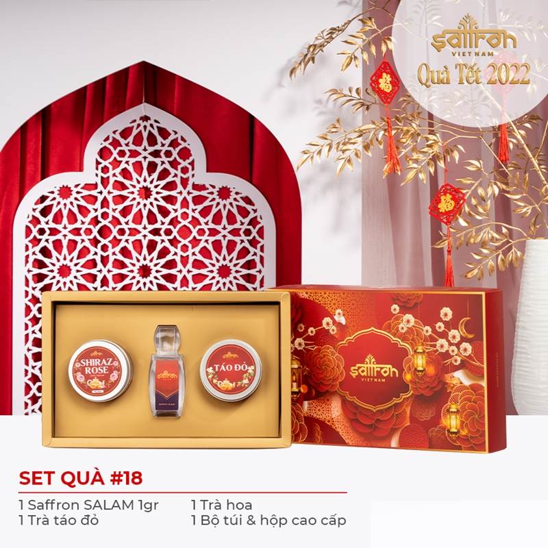 Saffron Việt Nam Hộp Quà Tết 2022 – Set #18 Salam