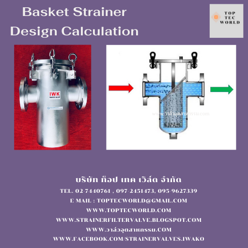 StrainerFiltervalve Basket Strainer Design Calculation