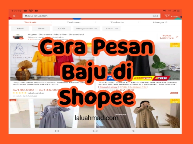 Cara Pesan Baju di Shopee Terbaru Cara Pesan Baju di Shopee Terbaru