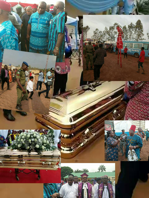 PHOTOS: Osita Iheme, Umeh, Ubah, Others At Oraifite As Emeka Offor Buries Dad In Grand Style