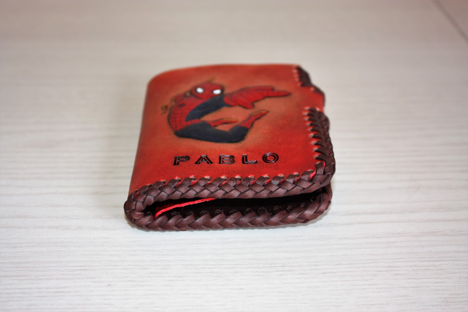 CUERODISIA Carteras personalizadas Spiderman