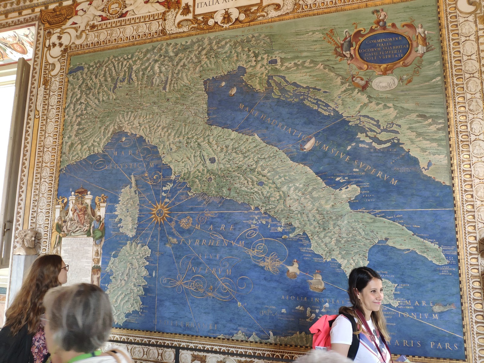 EntreVoir Musées Vatican Galerie des cartes géographiques