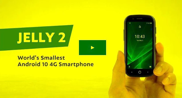क्रेडिट कार्ड इतक्या साईजचा नवा Jelly २ स्मार्टफोन लाँच |Credit Card Size Smartphone Launched