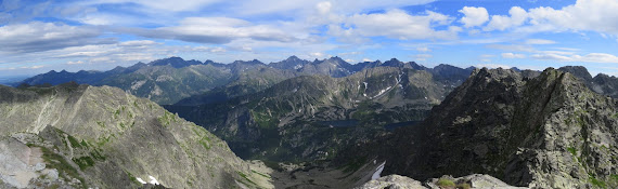 Panorama ze Skrajnego Granata