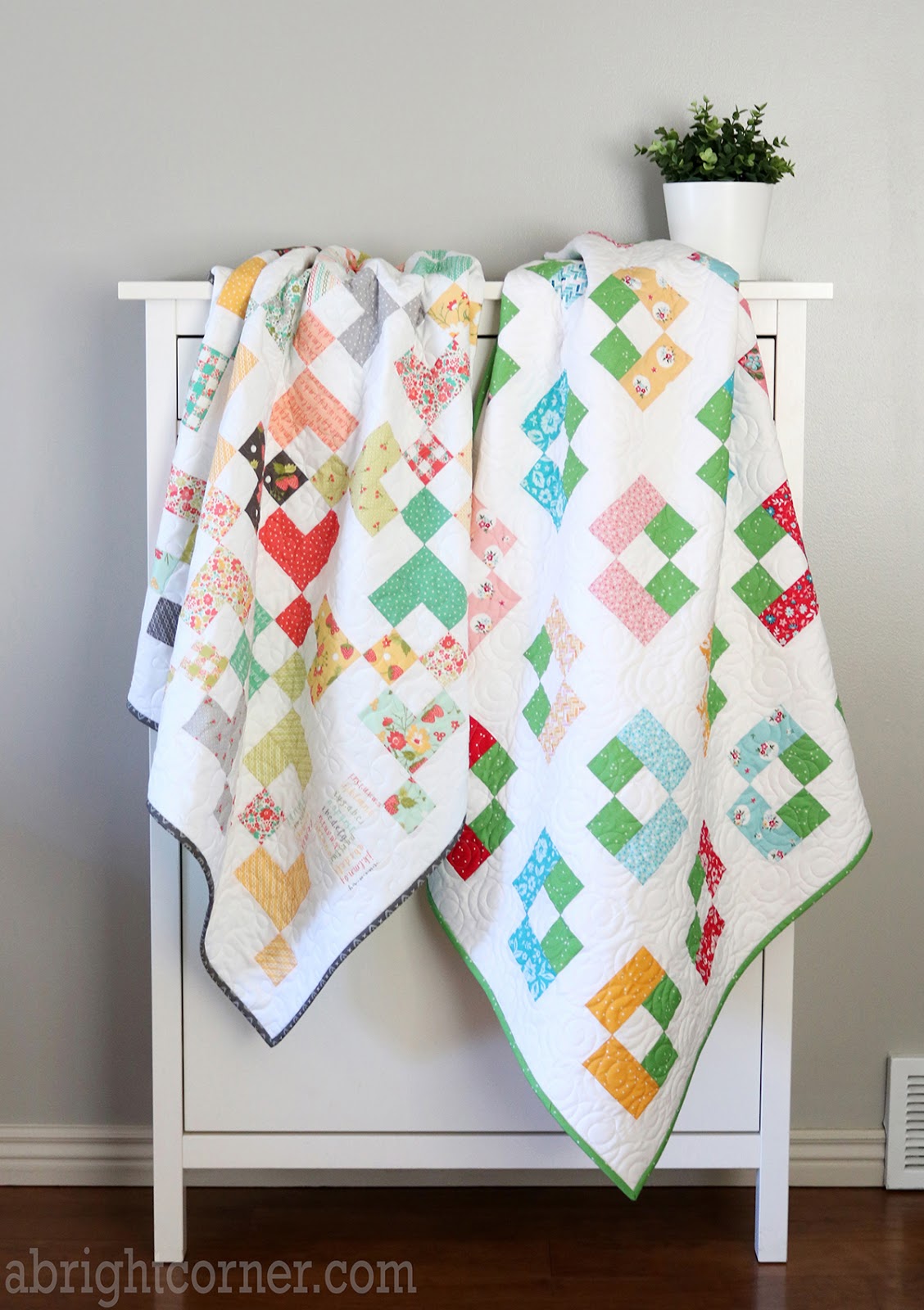 A Bright Corner Two Baby Quilts + Perfect 5 Quilts Book
