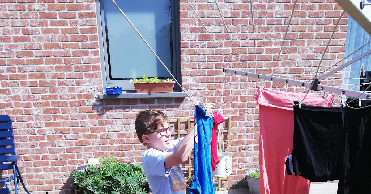 Tweede leerjaar Kleine wasjes, grote wasjes