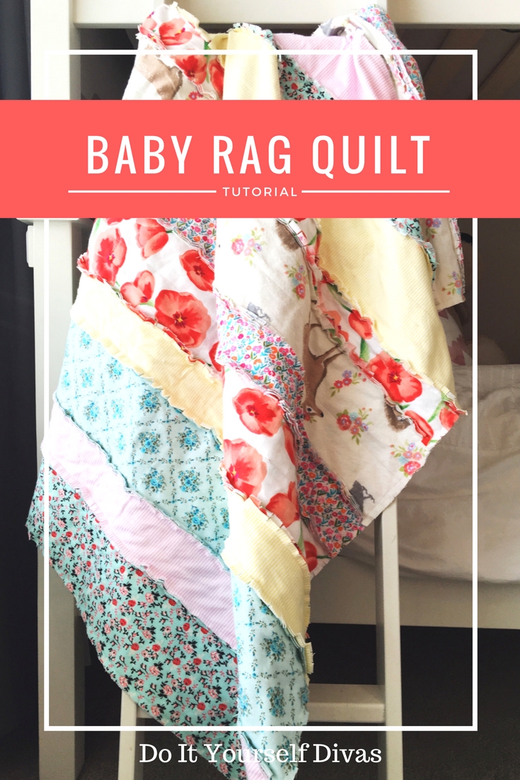 do it yourself divas Baby Boy Rag Quilt