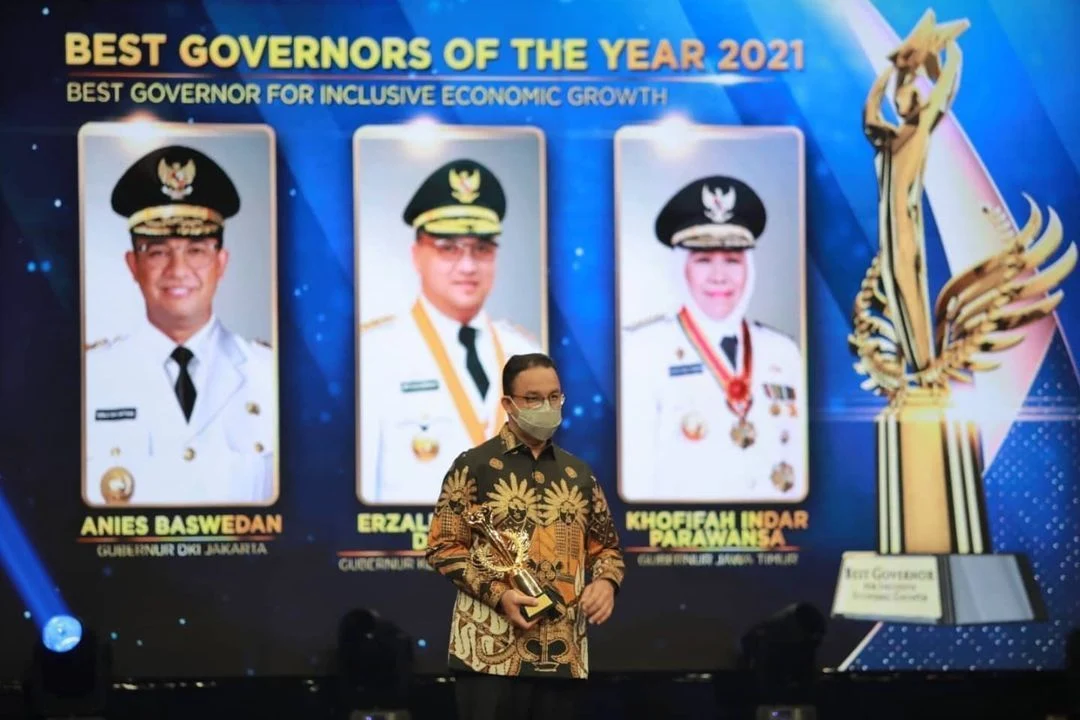 Anies Baswedan Raih Penghargaan Gubernur Terbaik, Netizen Singgung Giring Ganesha PSI