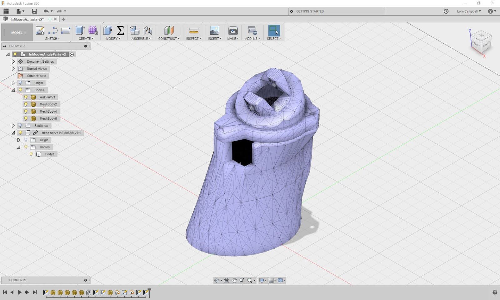 Fusion 360 Mesh Images