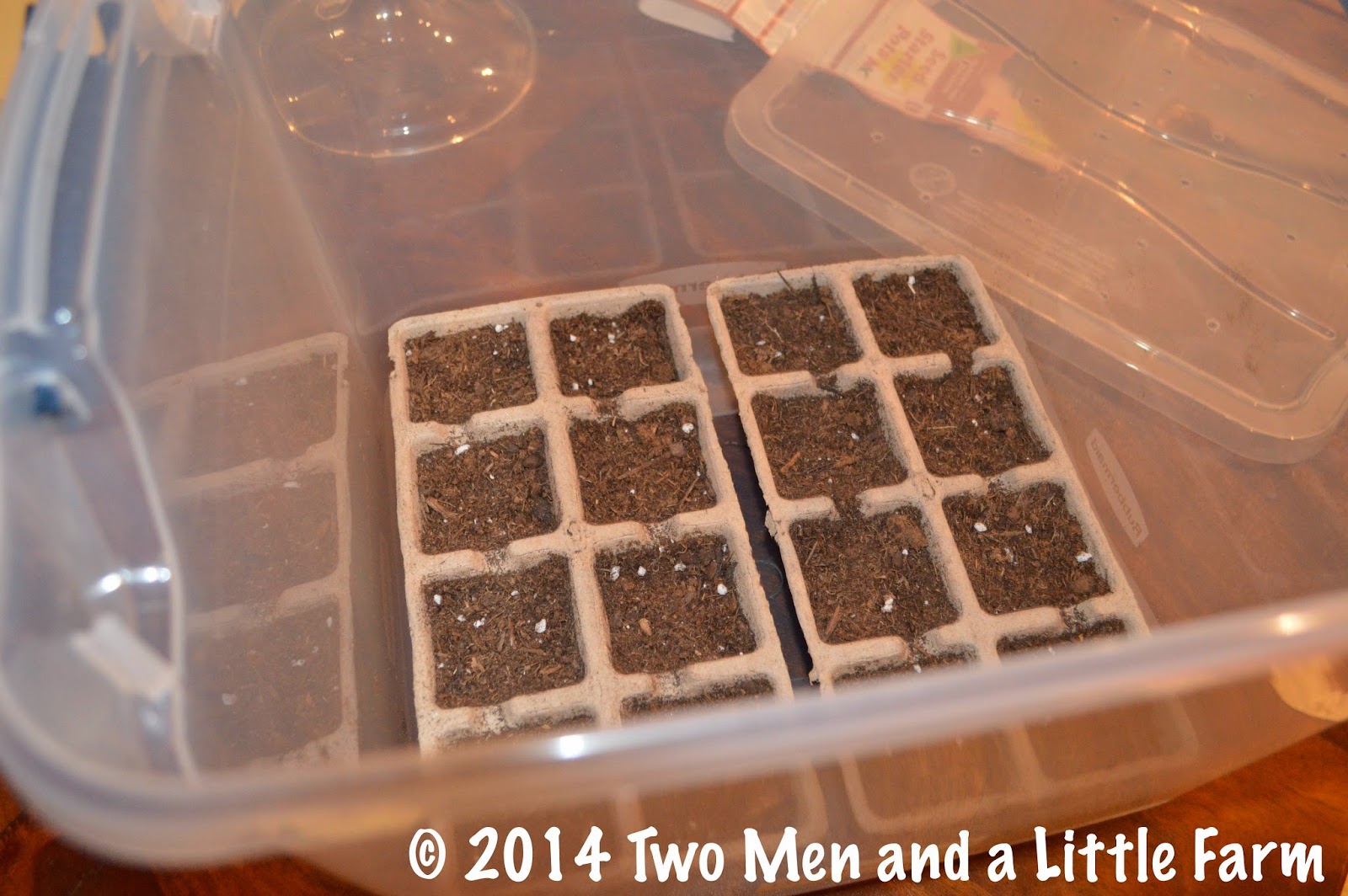 Two Men and a Little Farm DIY SEED STARTING GREENHOUSE BOX