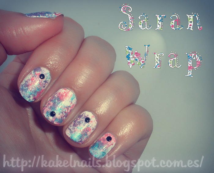 Raquel Nail's Saran Wrap