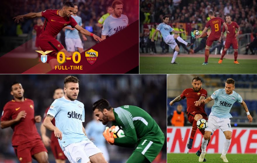 Posticipo Serie A: emozionante derby Lazio-Roma finisce 0-0. Classifica e prossimo turno