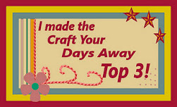 Top 3 winner at craft your days away 12/05/12