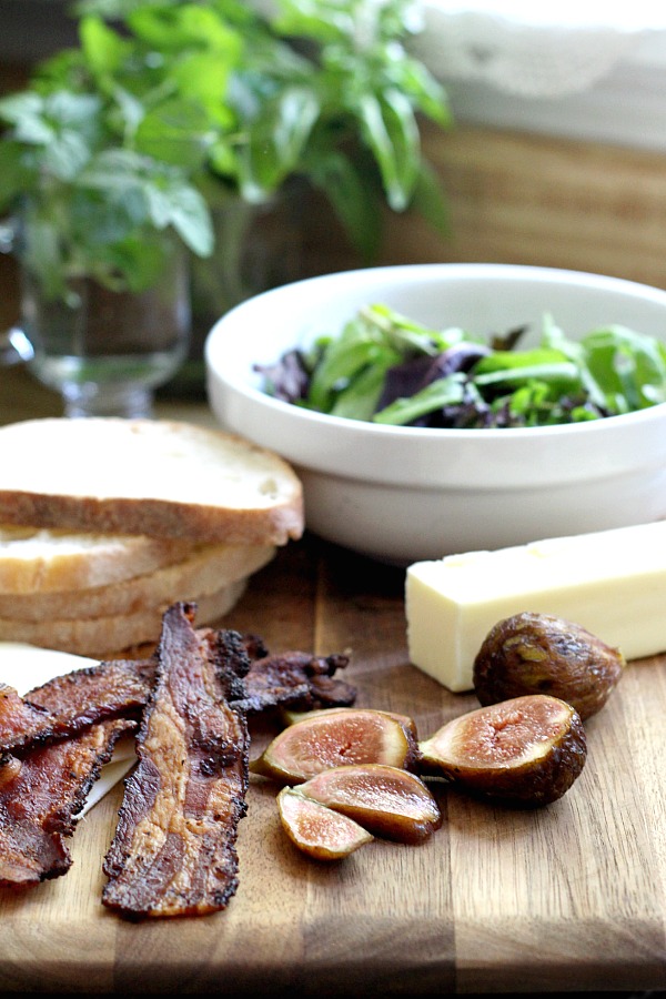 Grilled Cheese with Bacon and Figs Grateful Prayer Thankful Heart