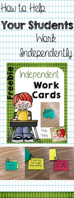 How To Help Your Students Work Independently