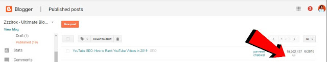 Blogger Page Views Result Blogger Page Views Result