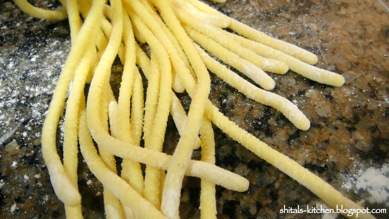 Shital'sKitchen Eggless Spaghetti with Alfredo Sauce