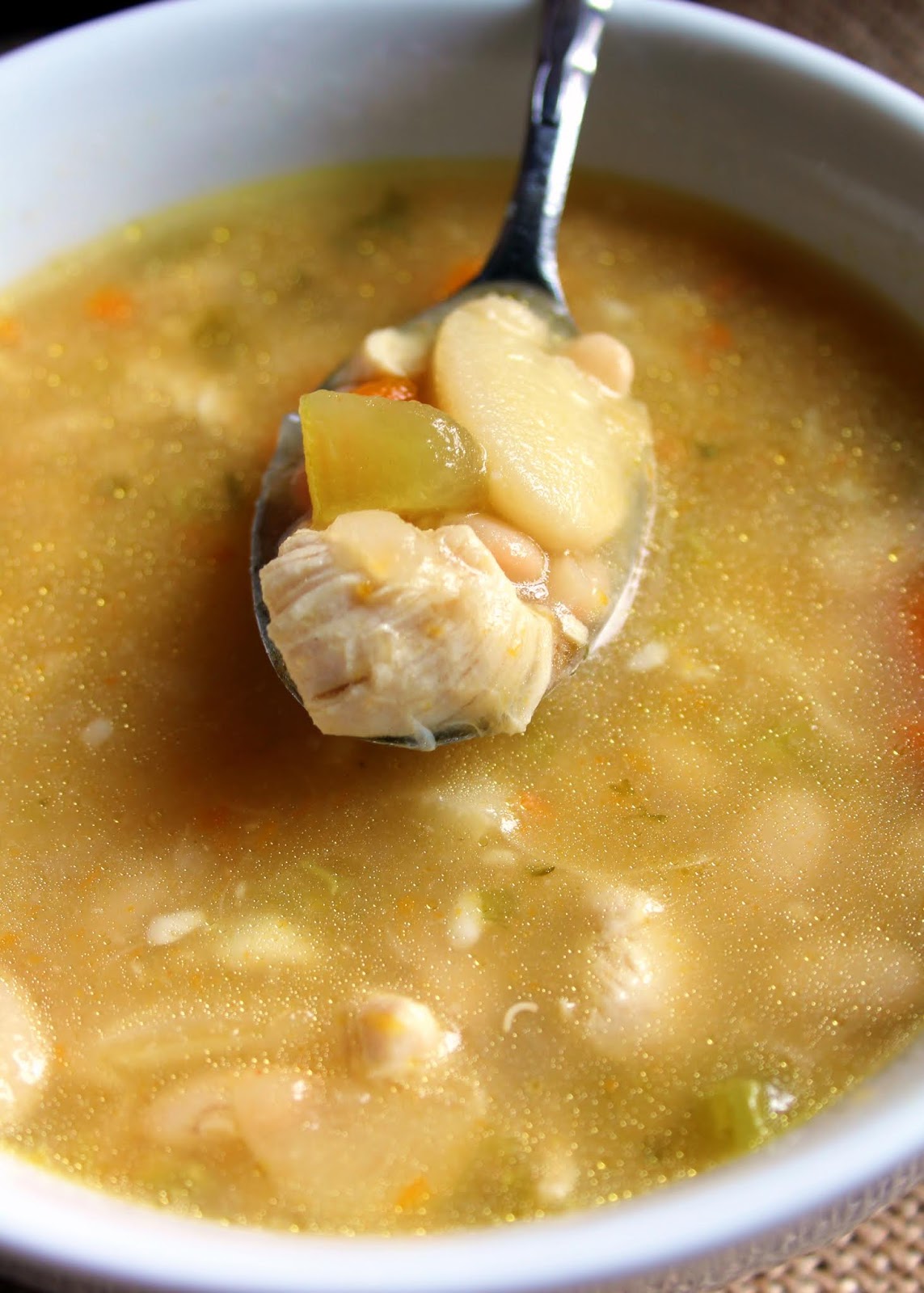 Jo and Sue White Bean Chicken Soup