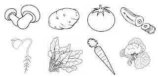 Mewarnai Gambar sayuran