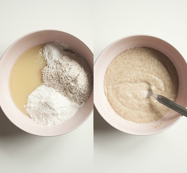 Procedimento Plumcake di albicocche senza uova e senza burro