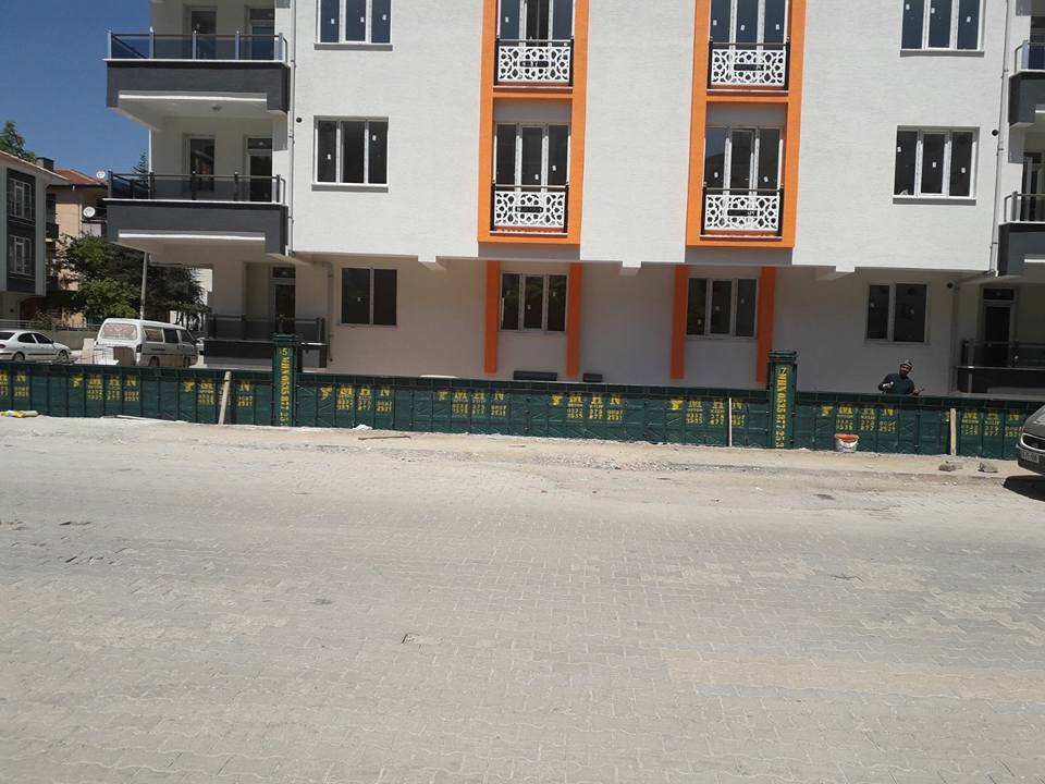Beton perde duvar yapimi, Beton perde bahçe duvarı, Perde beton duvar