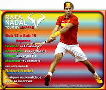 Rafael Nadal lança o Rafael Nadal Tour para Sub 13 e Sub 15
