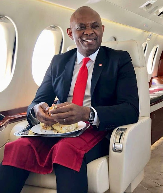 Comedian Bovi describes his encounter with Tony Elumelu at the club ...