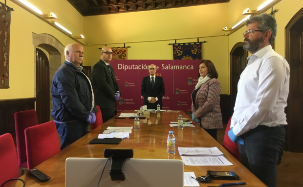 La declaración institucional de la Diputación de Salamanca en apoyo a la lucha contra el COVID19 - 8 de abril de 2020