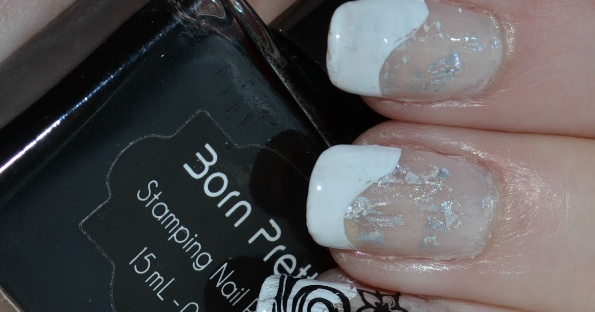 Partly Cloudy With a Chance of Lacquer: French Tip Nails using