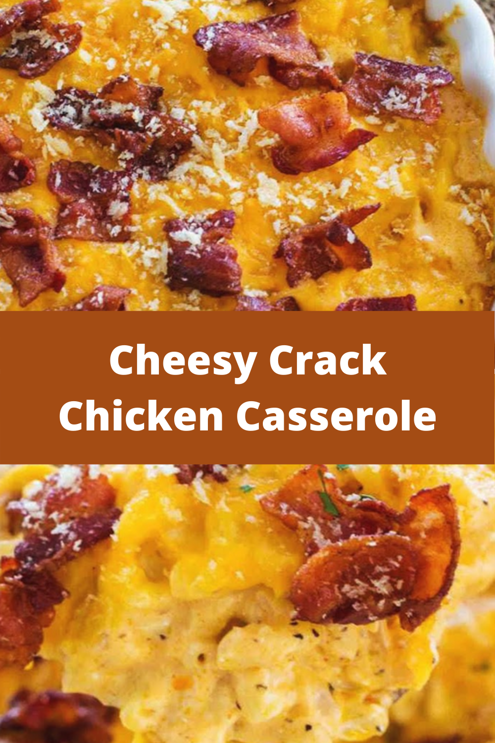 Cheesy Crack Chicken Casserole