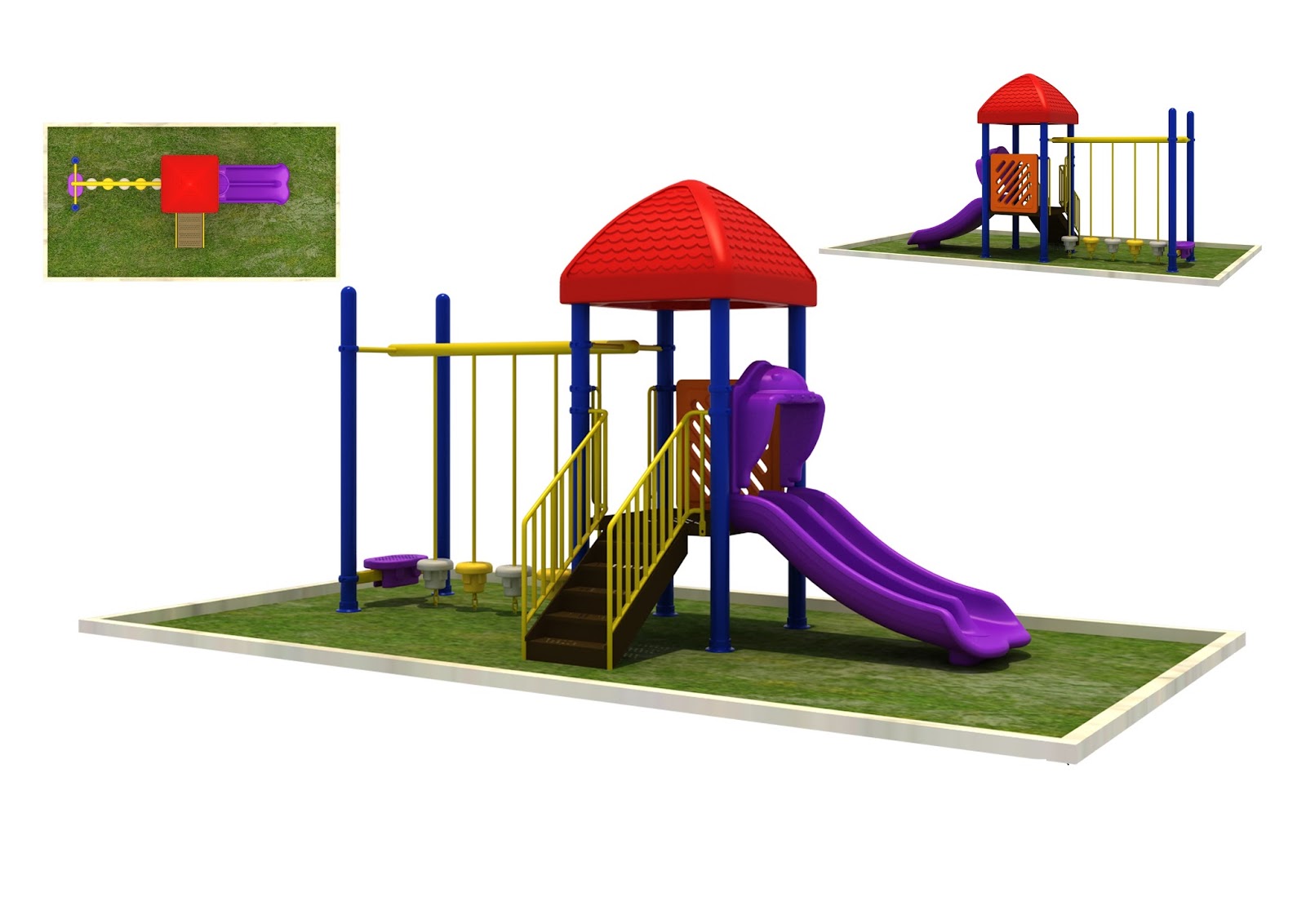 EDU Zone Playground Metal