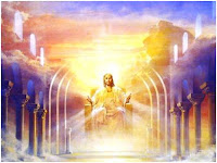 Jesucristo Sentado en el trono Celestial